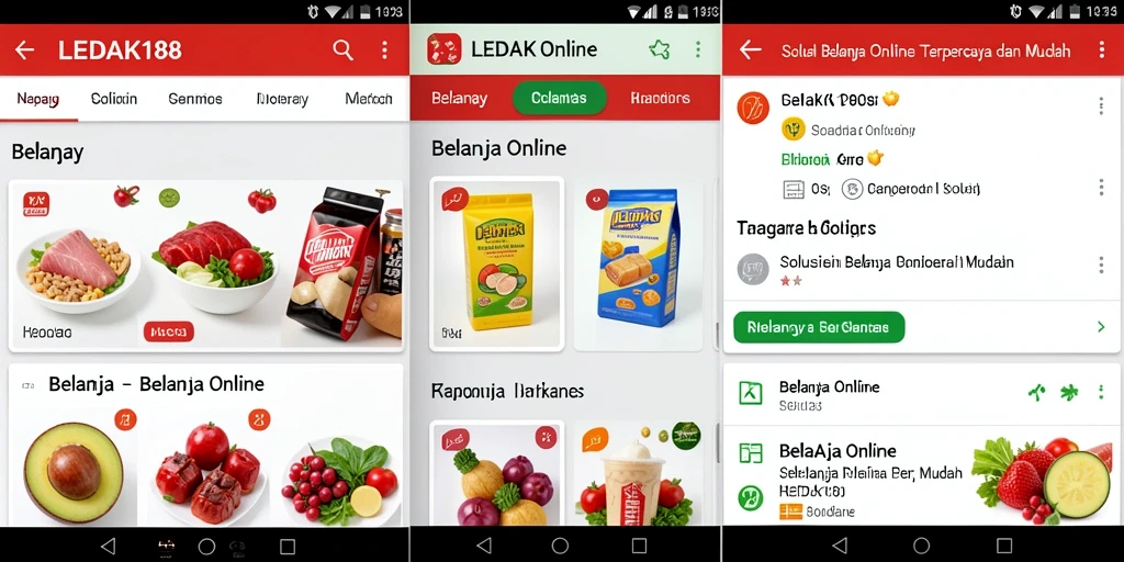 Antarmuka pengguna LEDAK188 yang menarik dan mudah digunakan.