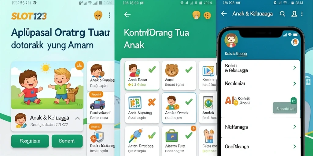 Antarmuka SLOT123 yang intuitif dan ramah pengguna untuk kontrol orang tua.