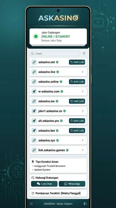 Link Alternatif Askasino untuk Akses Mudah